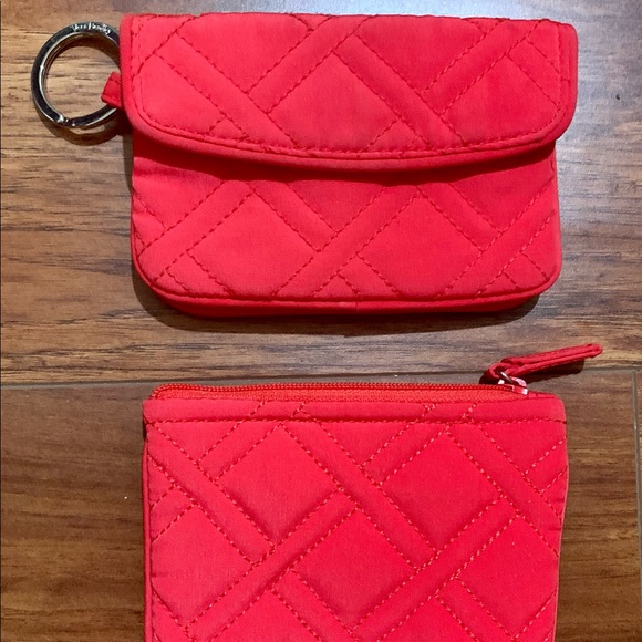 Vera Bradley Accessories - Vera Bradley - Coin Purse & Key Pouch - reddish color